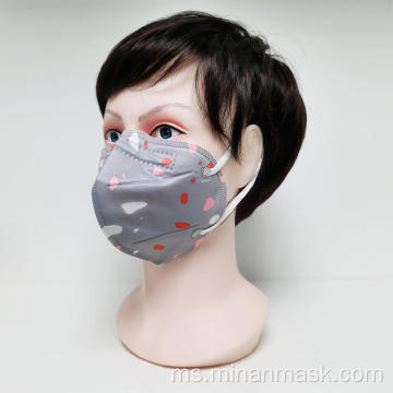 Masker Muka 3-lapisan Respirator Mask